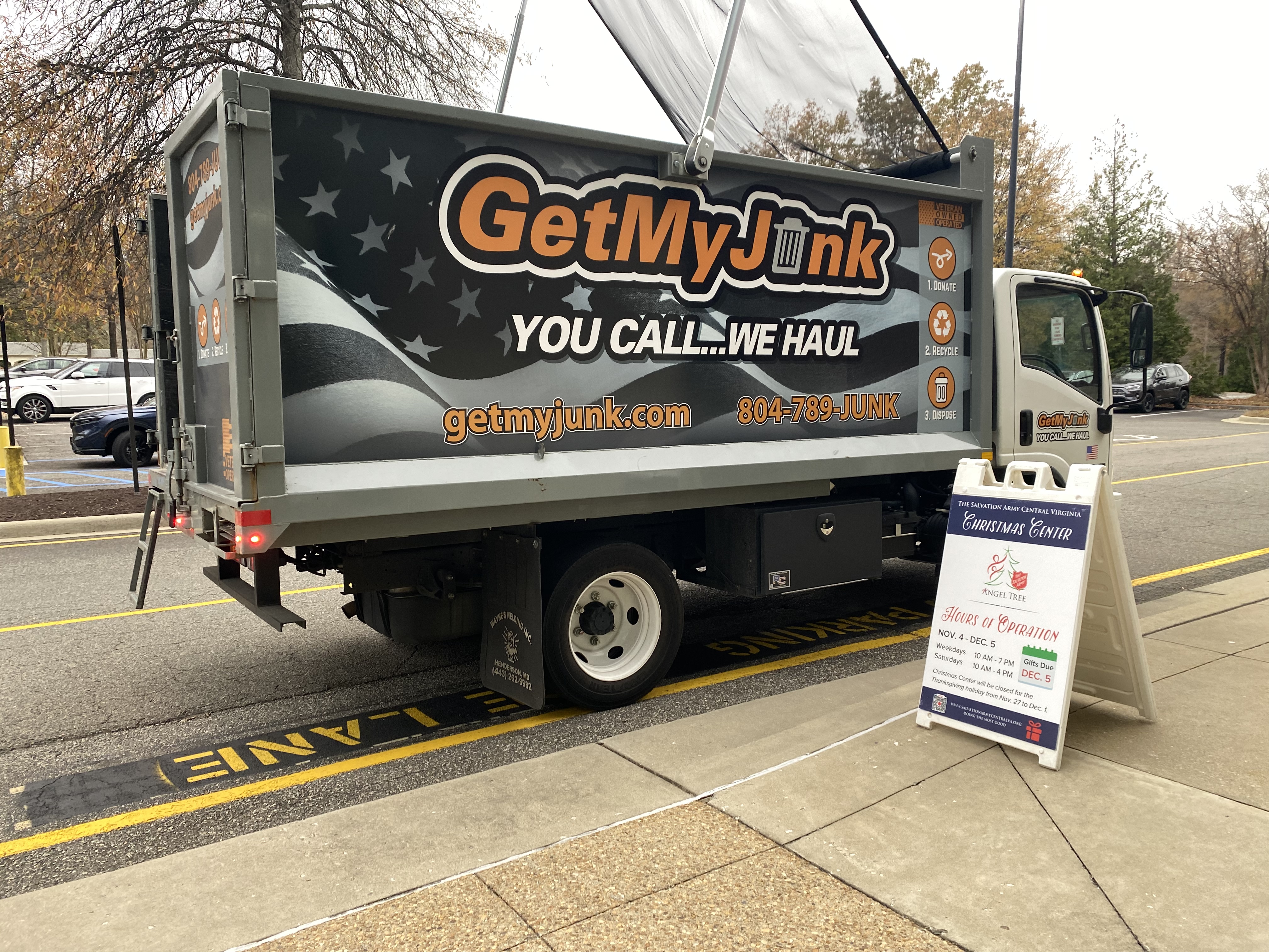 Salvation Army donation